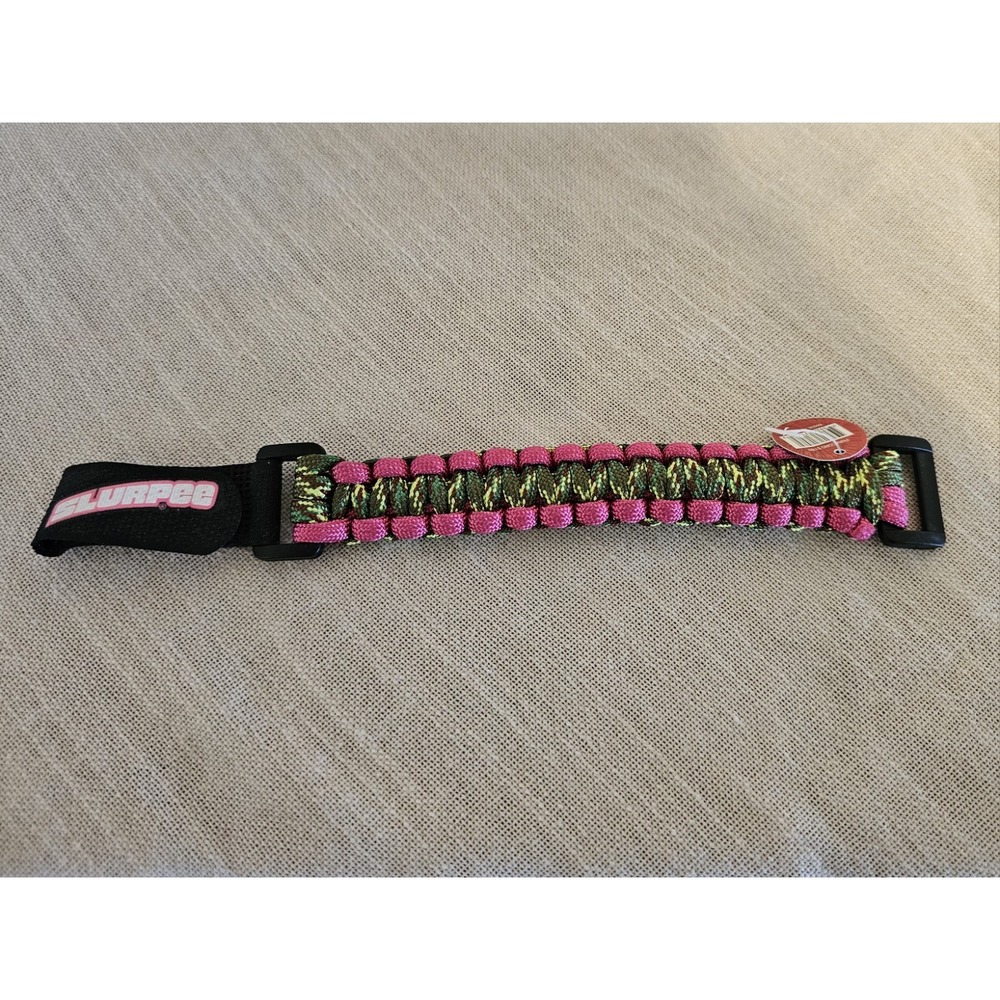 Paracord Slurpee Pink Camo Lot Of 15 Bracelets